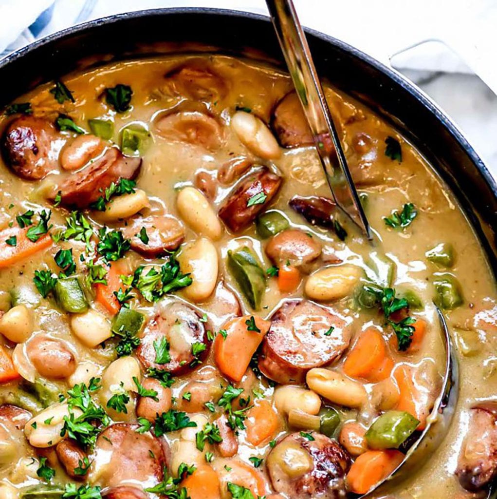 Sausage-Soup-With-Beans