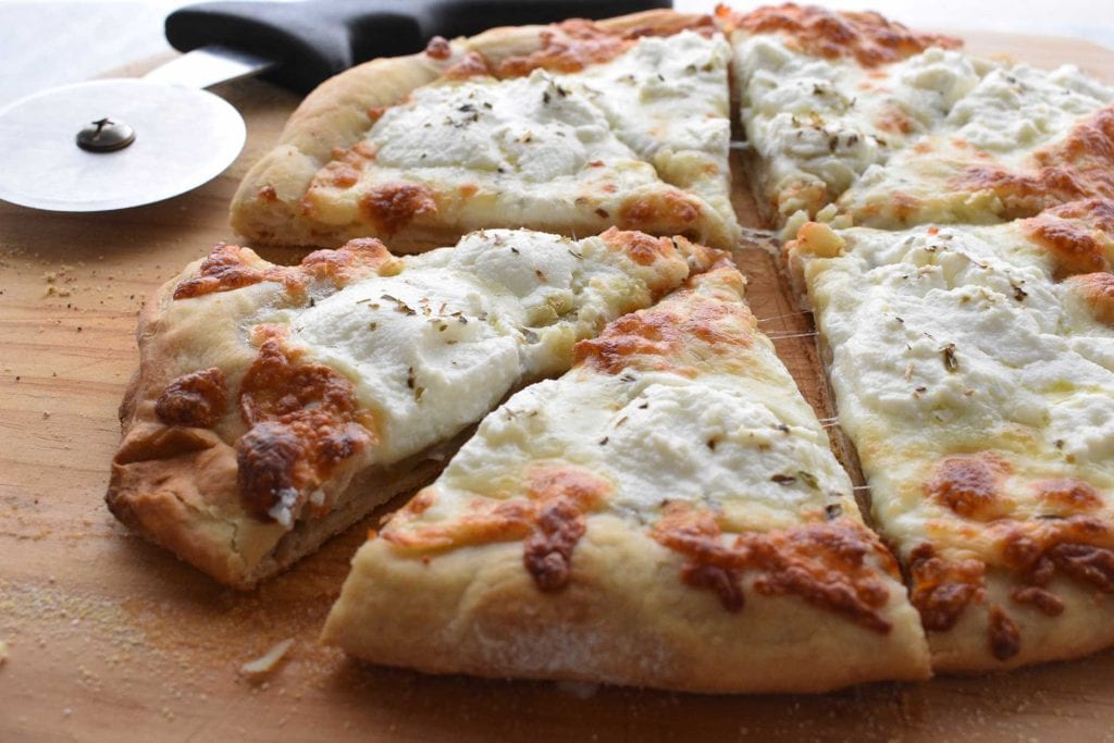White-pizza